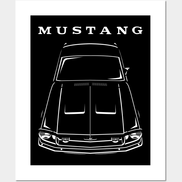 Ford Mustang Fastback 1968 Wall Art by V8social